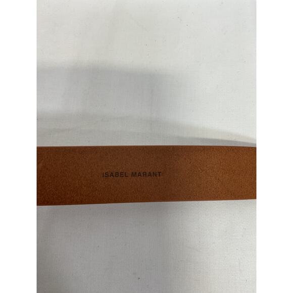 Isabel Marant 'Lecce' Brown Leather Belt Size M - Picture 4 of 5
